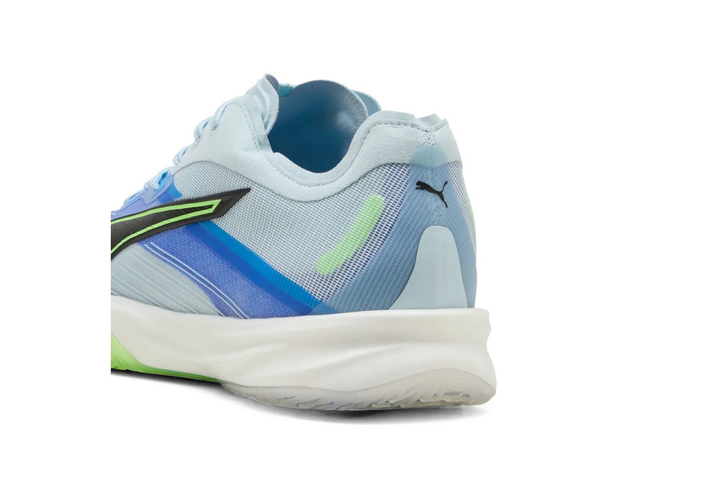 PUMA Hallen-Indoorschuhe Accelerate NITRO SQD 5 2026 blau Herren Badmintonschuh Bild 4