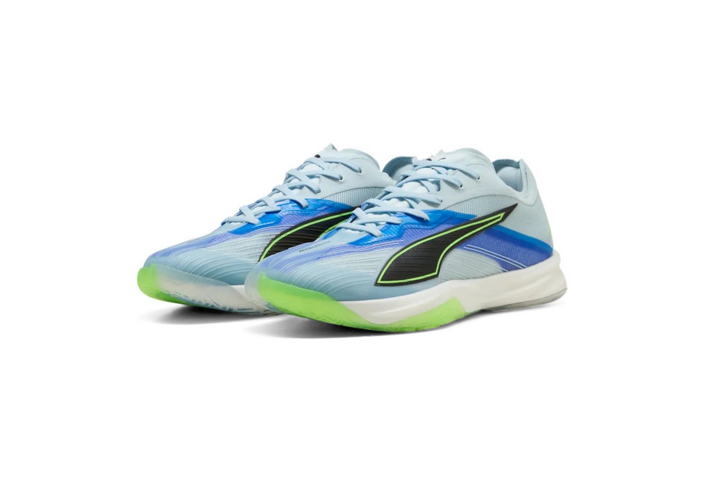 PUMA Hallen-Indoorschuhe Accelerate NITRO SQD 5 2026 blau Herren Badmintonschuh Bild 5