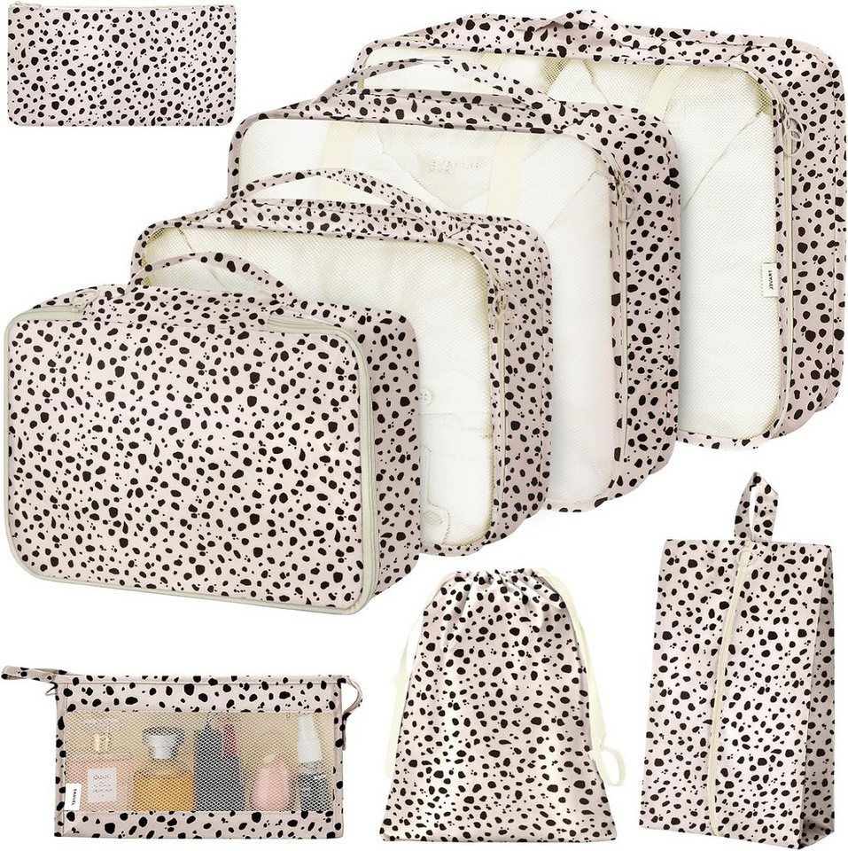 Coonoor Kofferorganizer 8-teiliges wasserdichte Kofferorganizer, Reiseorganizer-Set, (8-tlg), Kofferorganizer ideal für Reisen und Urlaub Bild 5