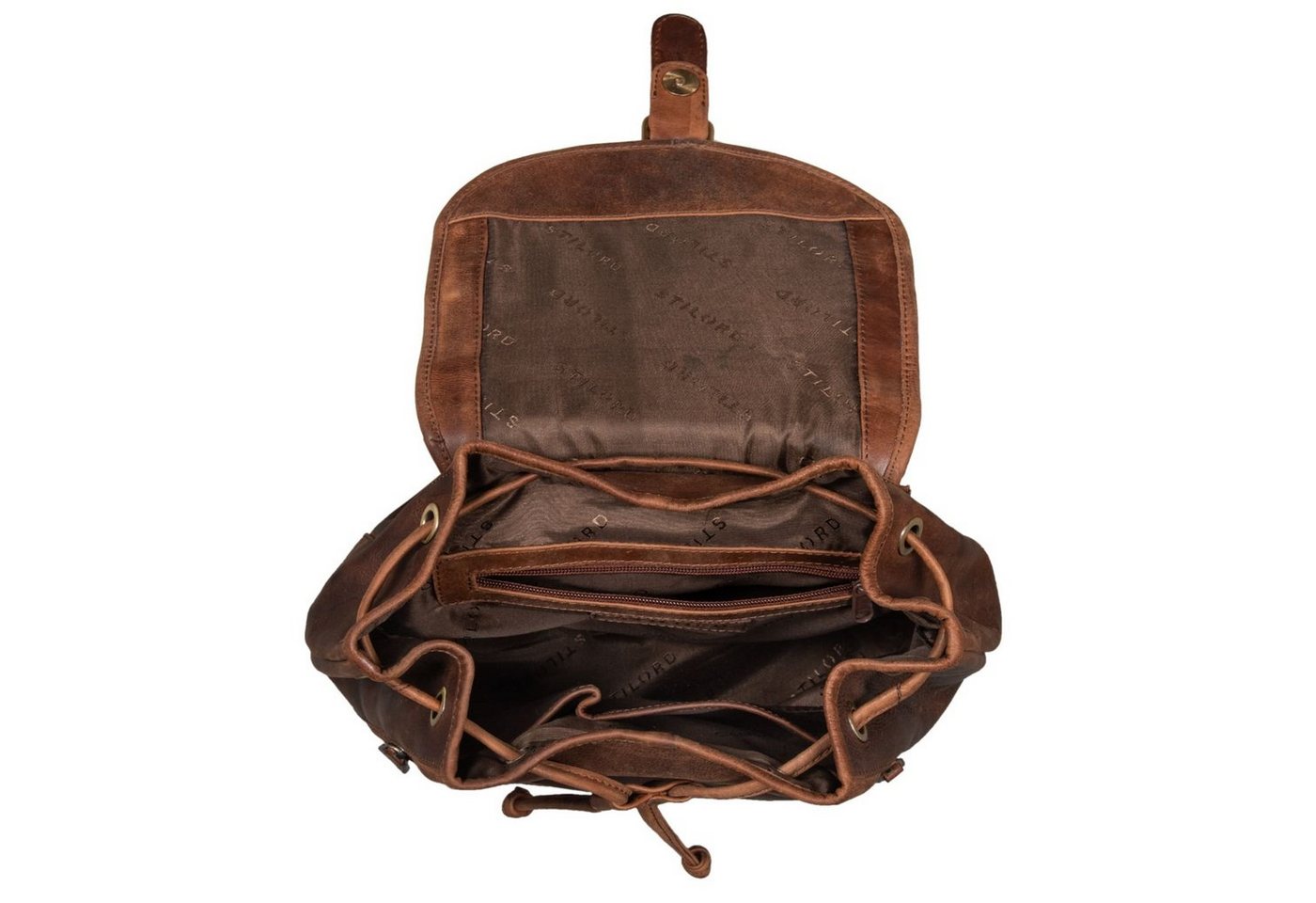 STILORD Cityrucksack "Allison" Rucksack Damen Modern Leder