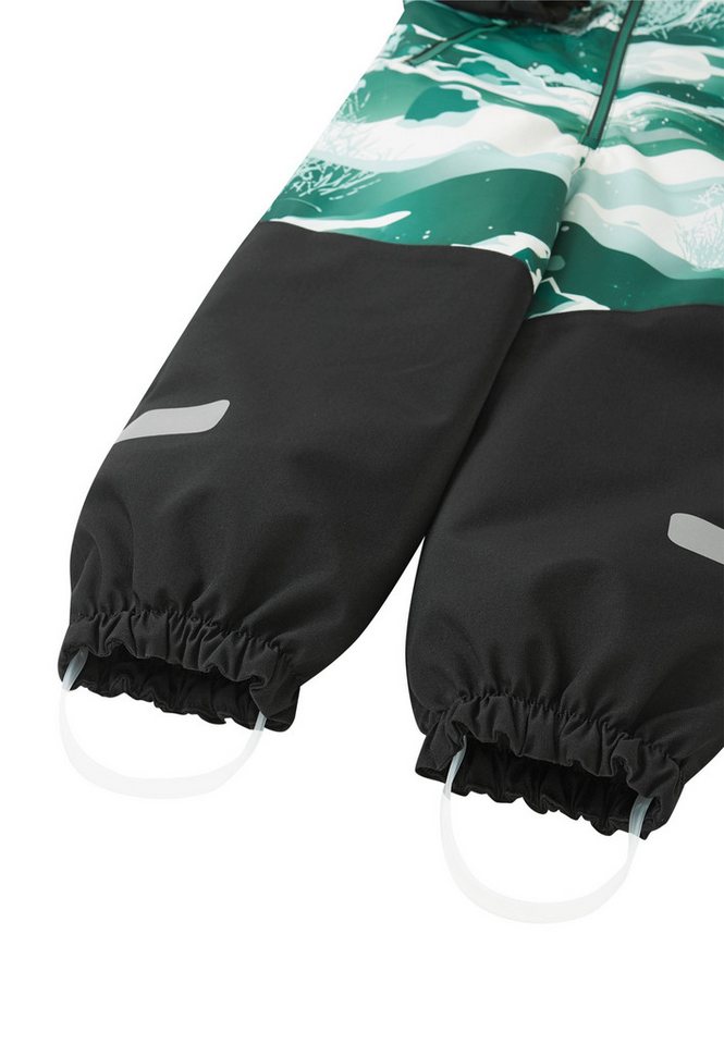 reima Schneeoverall KURIKKA ReimaTec Schneeanzug Verstärkungen an Beinen und Hinterteil Bild 3