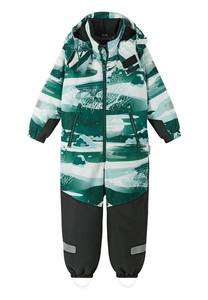 reima Schneeoverall KURIKKA ReimaTec Schneeanzug Verstärkungen an Beinen und Hinterteil Bild 5
