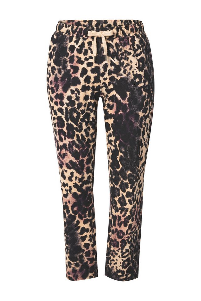 Angel of Style Funktionshose Joggpants Straight Fit Leo Elastikbund