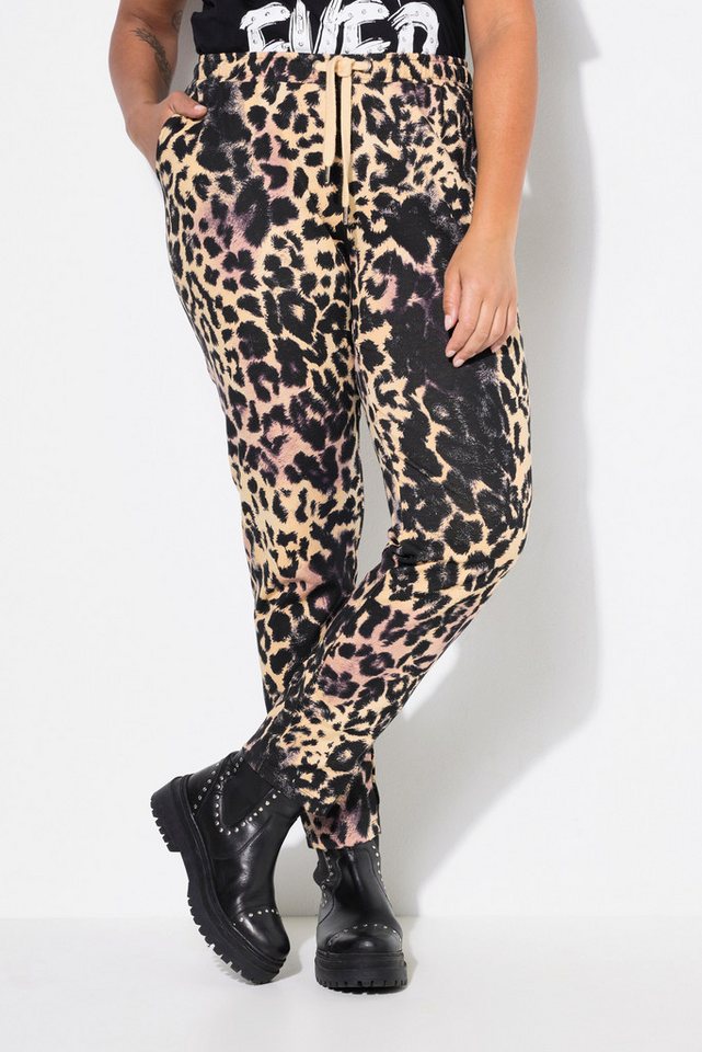 Angel of Style Funktionshose Joggpants Straight Fit Leo Elastikbund Bild 3