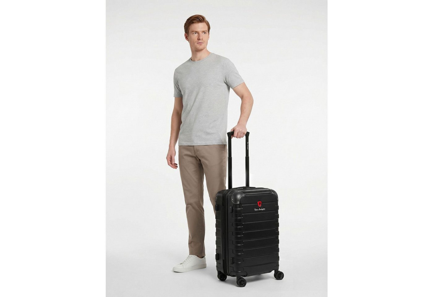 Tonino Lamborghini Handgepäck-Trolley Milano, 4 Rollen, ABS Bild 5