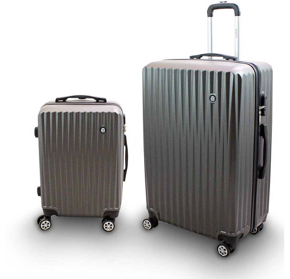 Barut Trolleyset Barut Reisekofferset 2-teilig M + XL Modell General Grau, 4 Rollen, (Spar-Set, 2 tlg., MS-17290) Bild 5