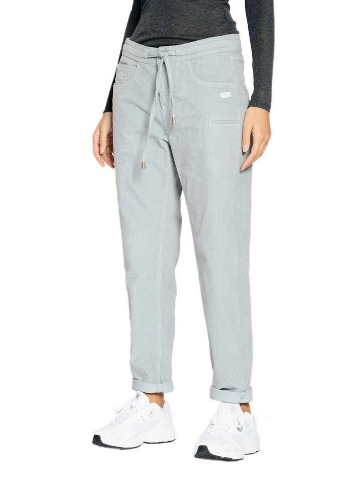 GANG Jogger Pants Gang Amelie Jogger Relaxed Fit (1-tlg) Kordel als Gürtel