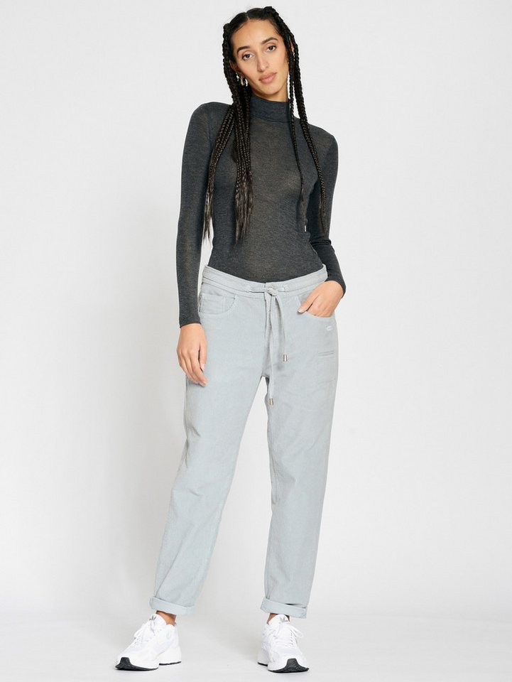GANG Jogger Pants Gang Amelie Jogger Relaxed Fit (1-tlg) Kordel als Gürtel Bild 5