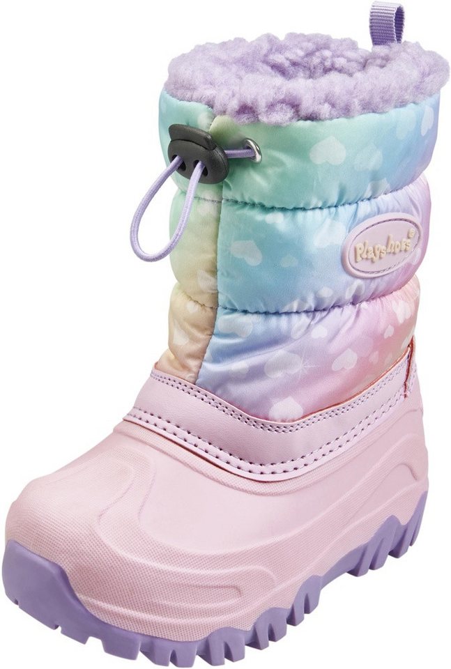 Playshoes Winter-Bootie Regenbogen Wintersportschuh Bild 5