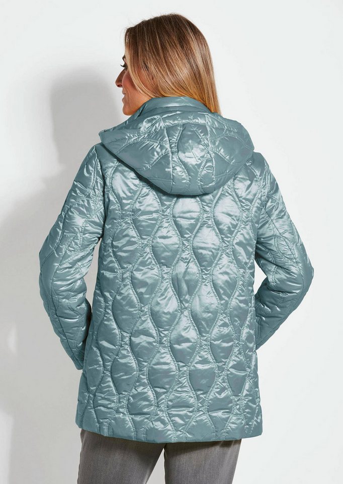GOLDNER Outdoorjacke Kurzgröße: Outdoorjacke Damen, Uni, leicht gefüttert, Kapuze