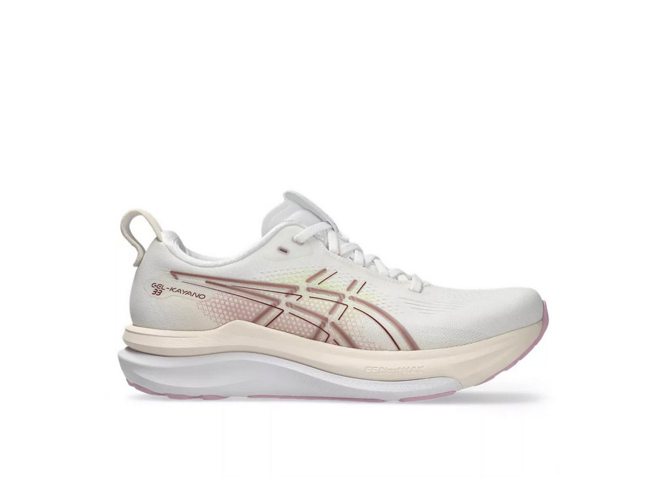 Asics Asics Gel-Kayano 33 Damen White Hazy Lilac Laufschuh