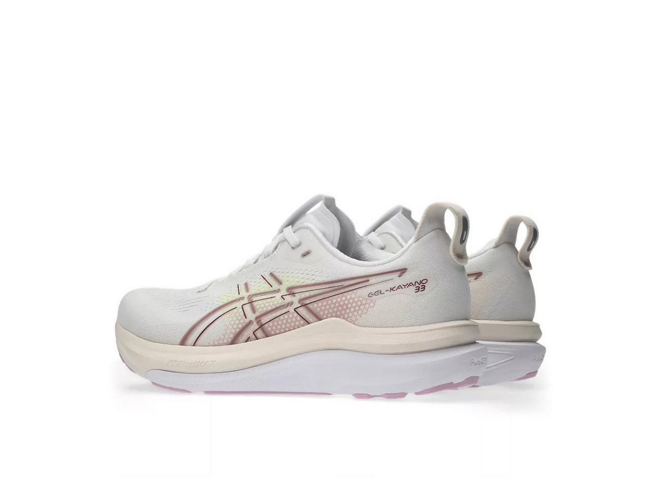 Asics Asics Gel-Kayano 33 Damen White Hazy Lilac Laufschuh Bild 4
