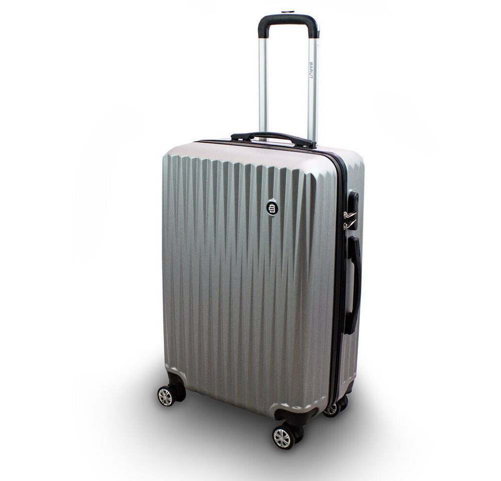 Barut Hartschalen-Trolley Barut Reisekoffer L Modell General Silber, 4 Rollen Bild 3