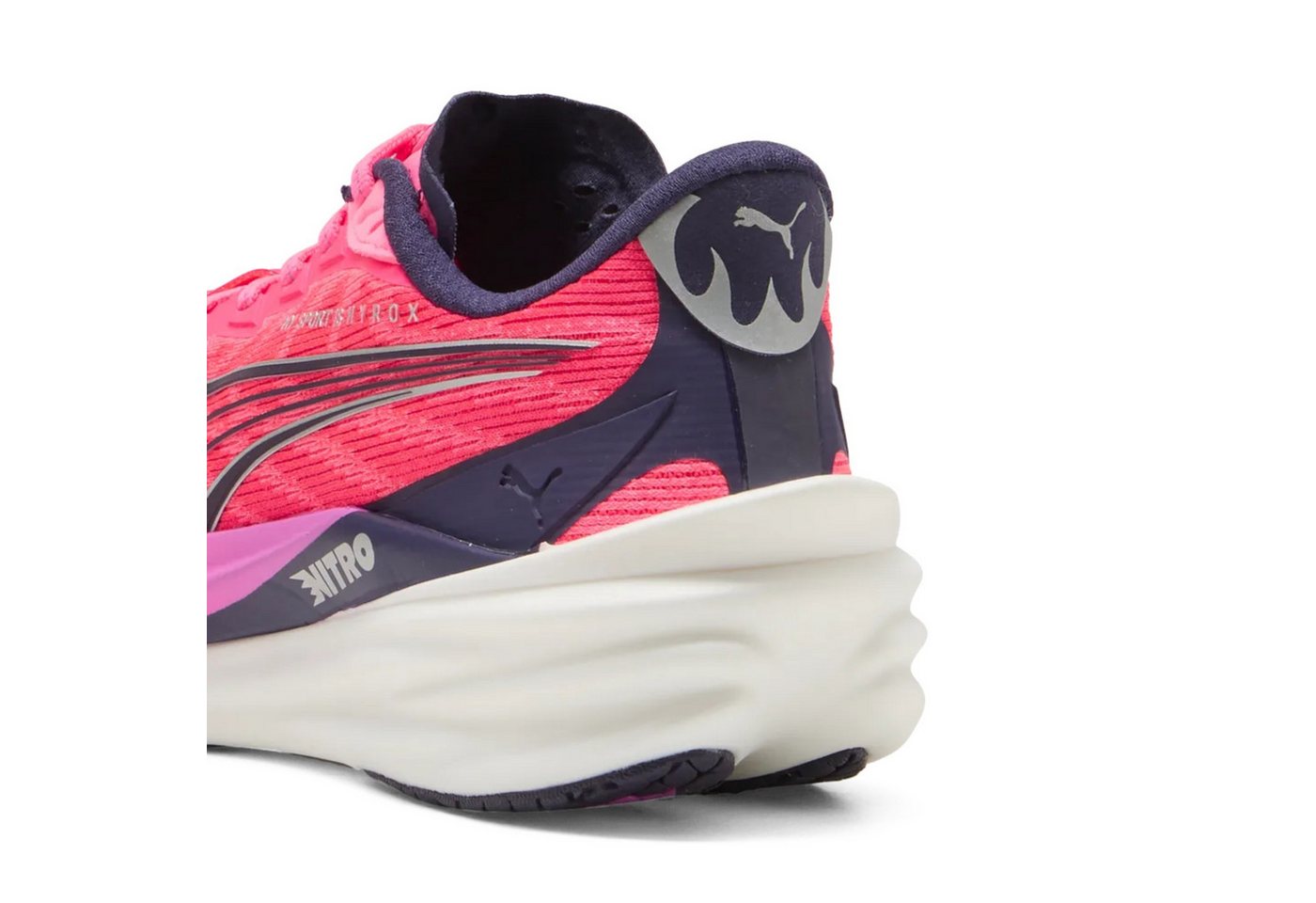 PUMA Deviate Nitro 4 HYROX (Dämpfung) pinkrot Damen Laufschuh