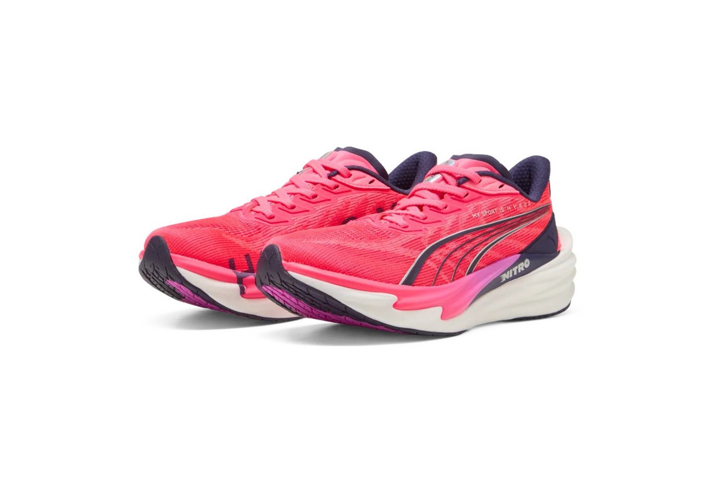 PUMA Deviate Nitro 4 HYROX (Dämpfung) pinkrot Damen Laufschuh Bild 2
