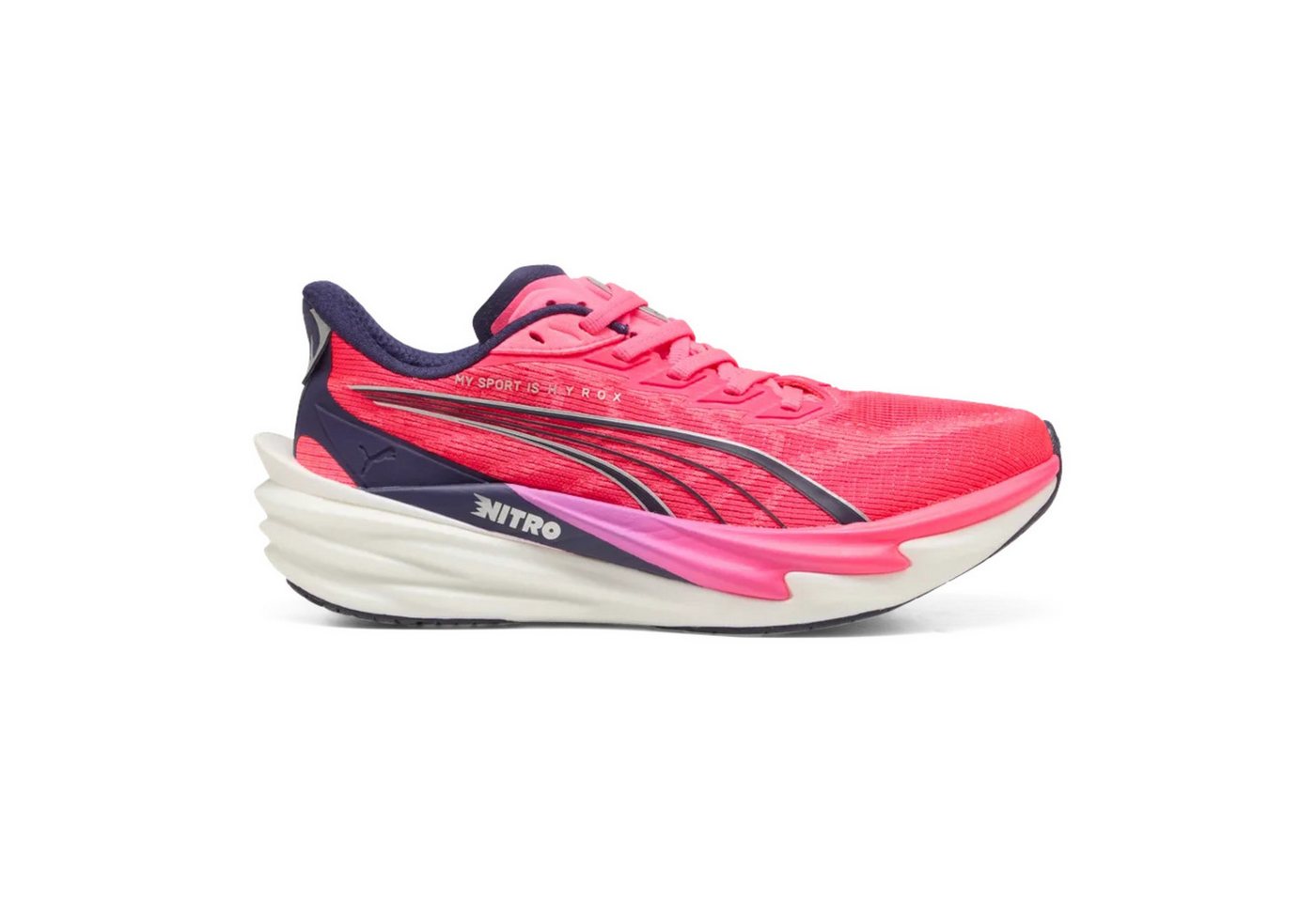 PUMA Deviate Nitro 4 HYROX (Dämpfung) pinkrot Damen Laufschuh Bild 4