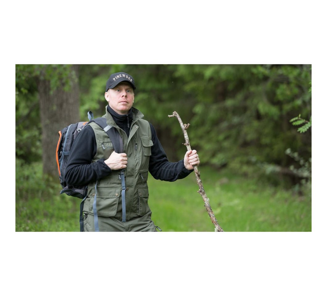 Pinewood Funktionsweste Pinewood Tiveden Trekking Outdoor-Weste Herren Übergrößen Robuste Outdoor-Weste für Herren in großen Größen Bild 2