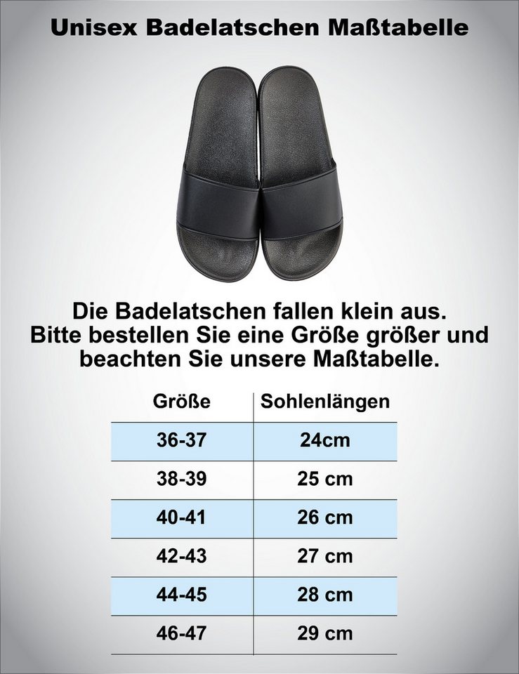 Youth Designz Herren Damen Badelatschen "Bier Letten" Print lustig Geschenk Unisex Badeschuh wasserdicht Bild 3