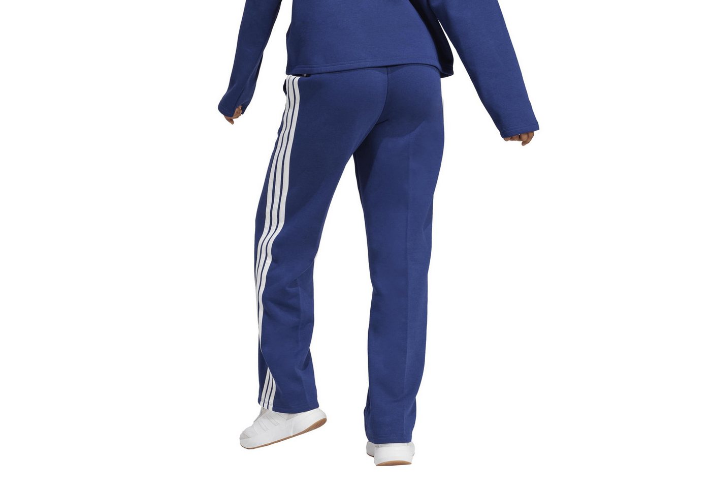 adidas Performance Trainingshose adidas Damen Trainingshose Essentials 3S Open Hem Fleece Pants Bild 3