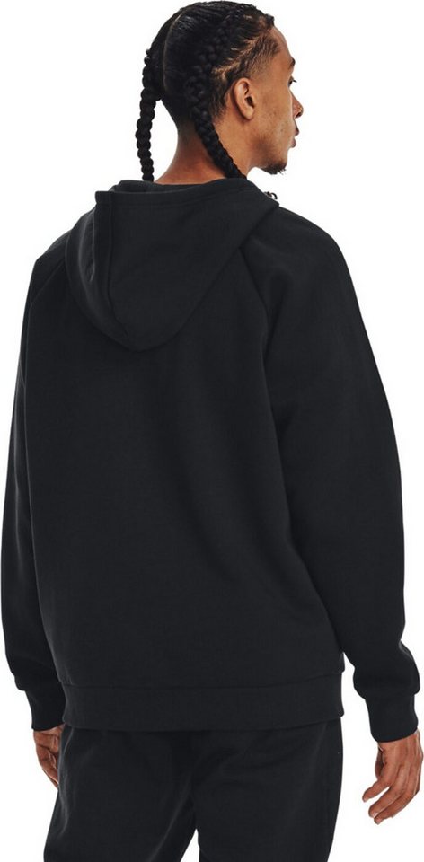 Under Armour® Skijacke UA RIVAL FLEECE FZ HOODIE BLACK