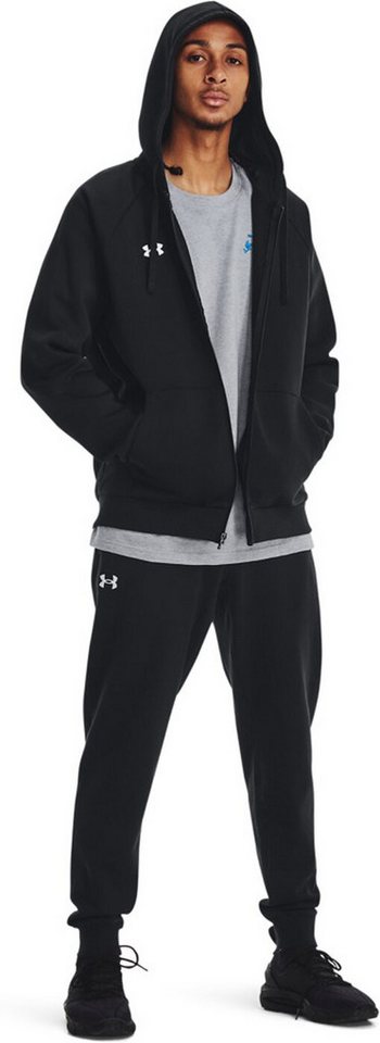 Under Armour® Skijacke UA RIVAL FLEECE FZ HOODIE BLACK Bild 4