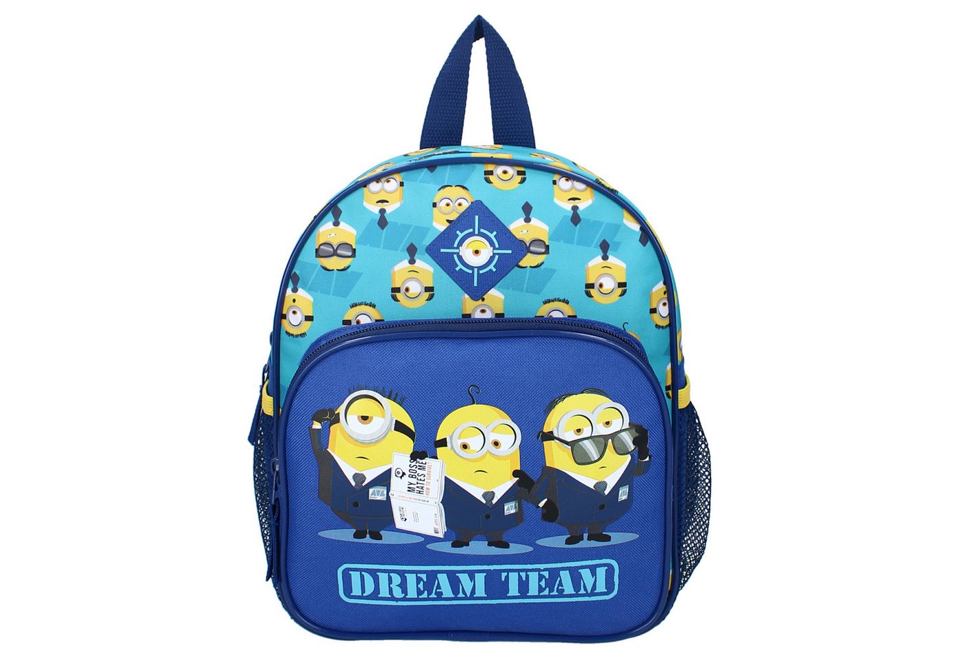 Vadobag Kinderrucksack Minions Dream Team Schulranzen mit Vordertasche Schulrucksack