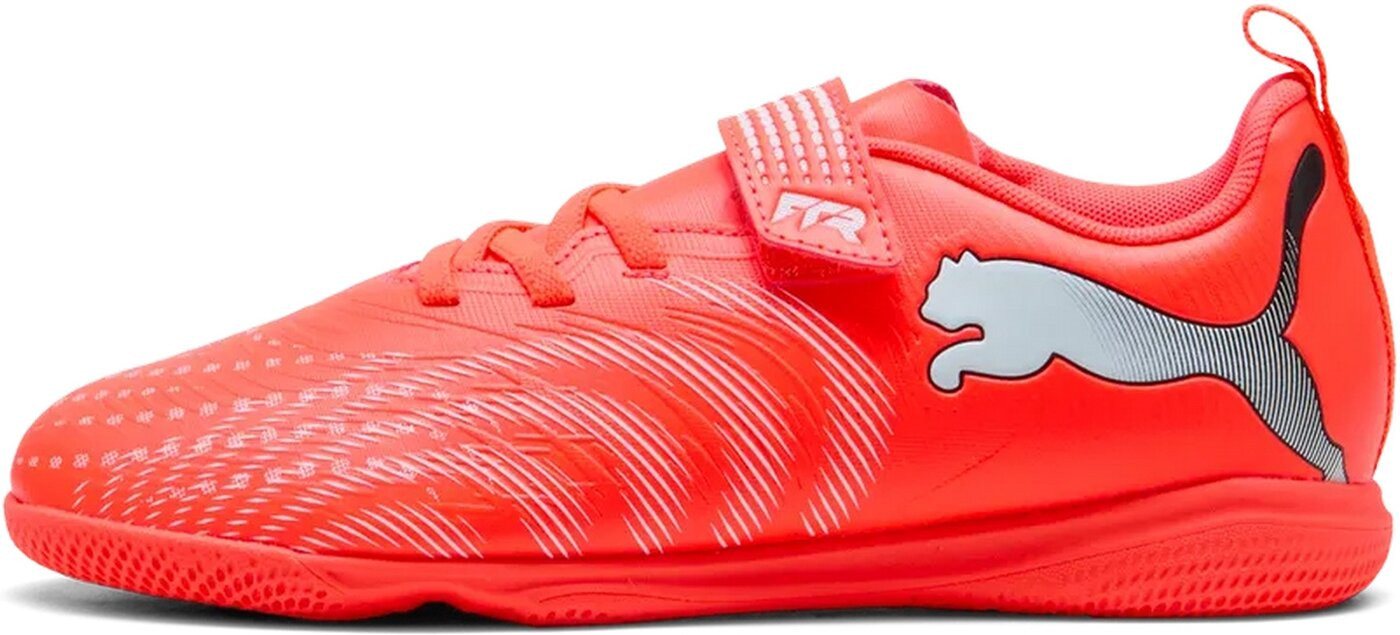 PUMA FUTURE 9 PLAY IT V Jr GLOWING RED-PUMA WHITE-PUMA BLACK Fußballschuh
