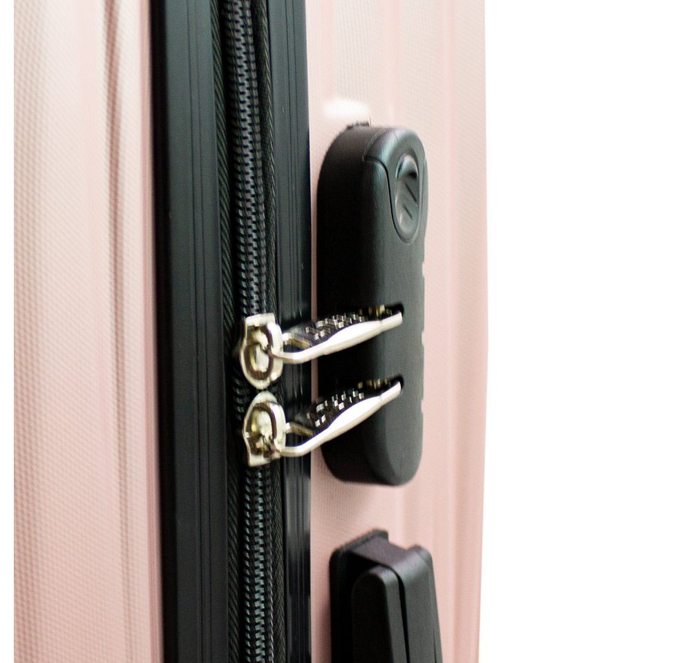 Barut Trolleyset Barut Reisekofferset 2-teilig M + L Modell General Rosegold, 4 Rollen, (Set, 2 tlg., MS-17292) Bild 3