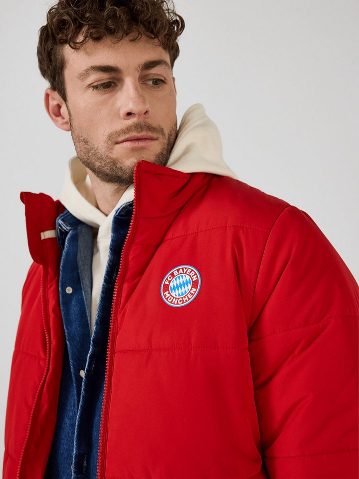 FC Bayern München Outdoorjacke FC Bayern München, Winterjacke Essentials, Herren, Rot Bild 3