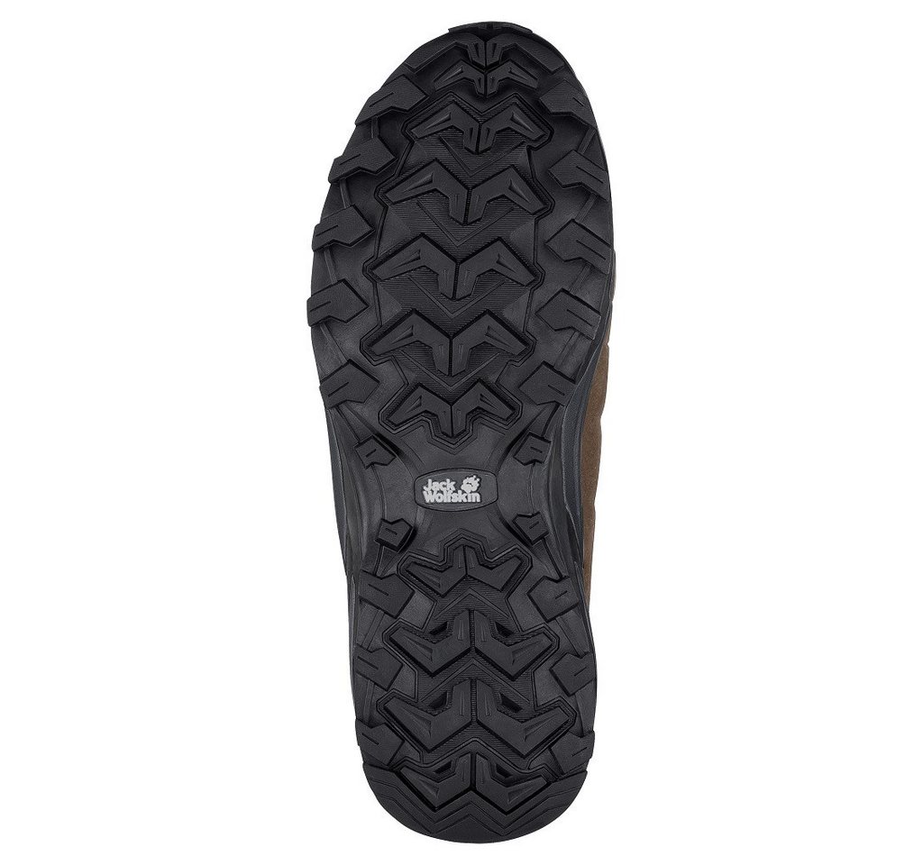 Jack Wolfskin Refugio Texapore Low (Veloursleder, wasserdicht) braun Herren Wanderschuh Bild 2