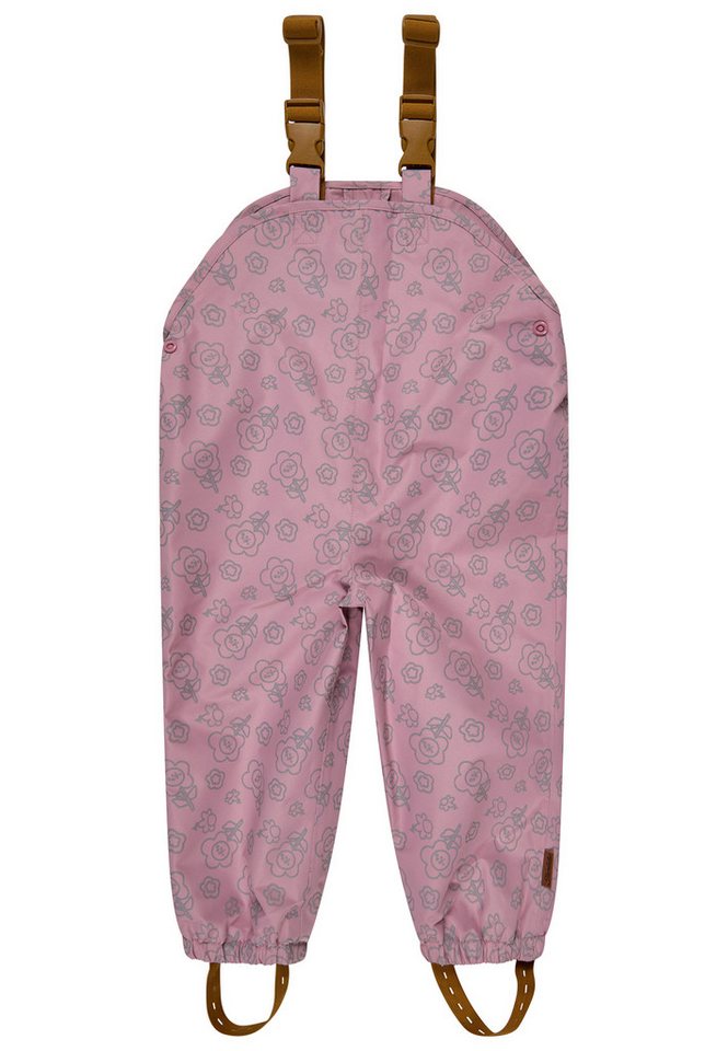 Sterntaler® Regenhose Matschhose gefüttert Blume (1-tlg) Gefütterte, wasserabweisende Regenhose mit Reflexdruck Bild 5