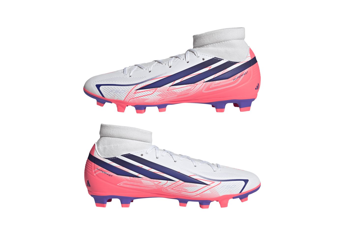 adidas Performance F50 HYPERFAST CLUB MID FG/MG Fußballschuh Bild 2