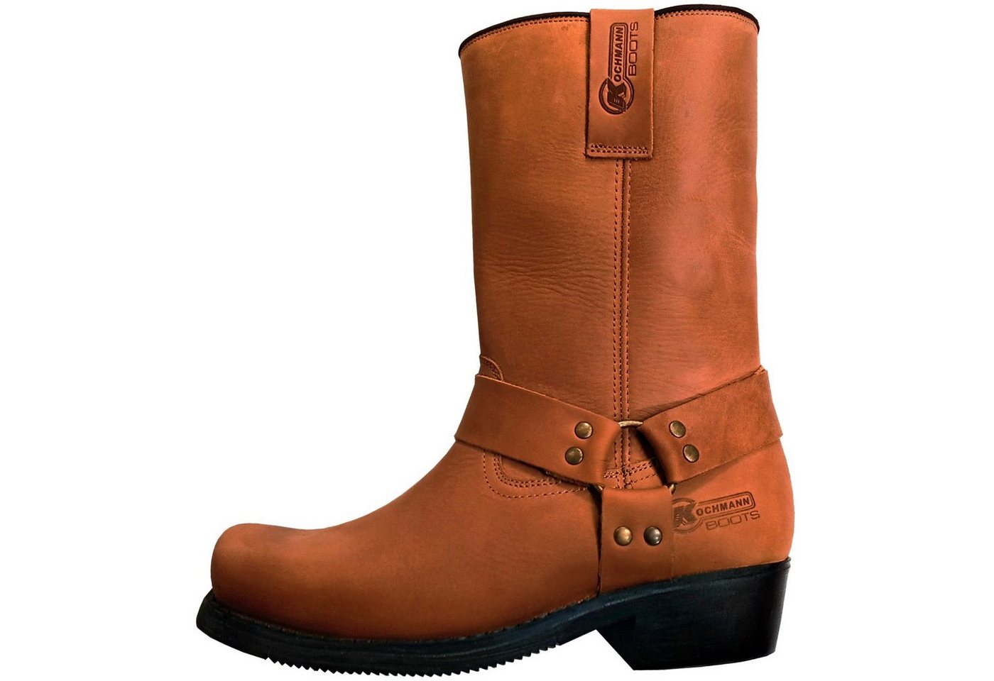 Kochmann Boots Kochmann Motorradstiefel Cruiser 1000 braun Motorradstiefel (Packung, Antistatische und Öl- und Benzinfeste Sohle) motorradstiefel für herren