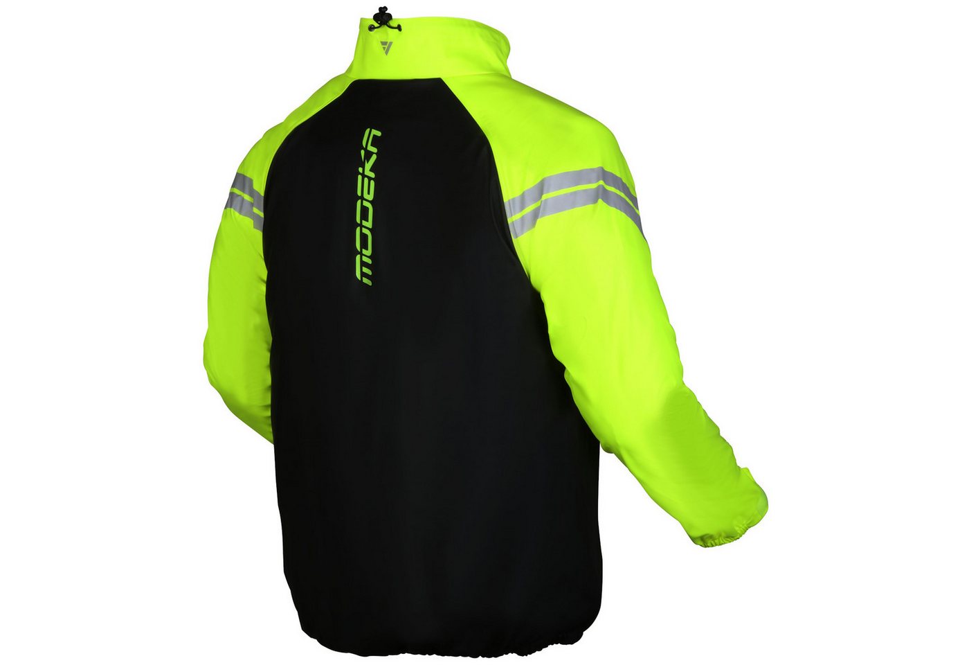 Modeka Regenanzug Modeka Flex Dry Regenjacke schwarz / neongelb, motorrad regenjacke
