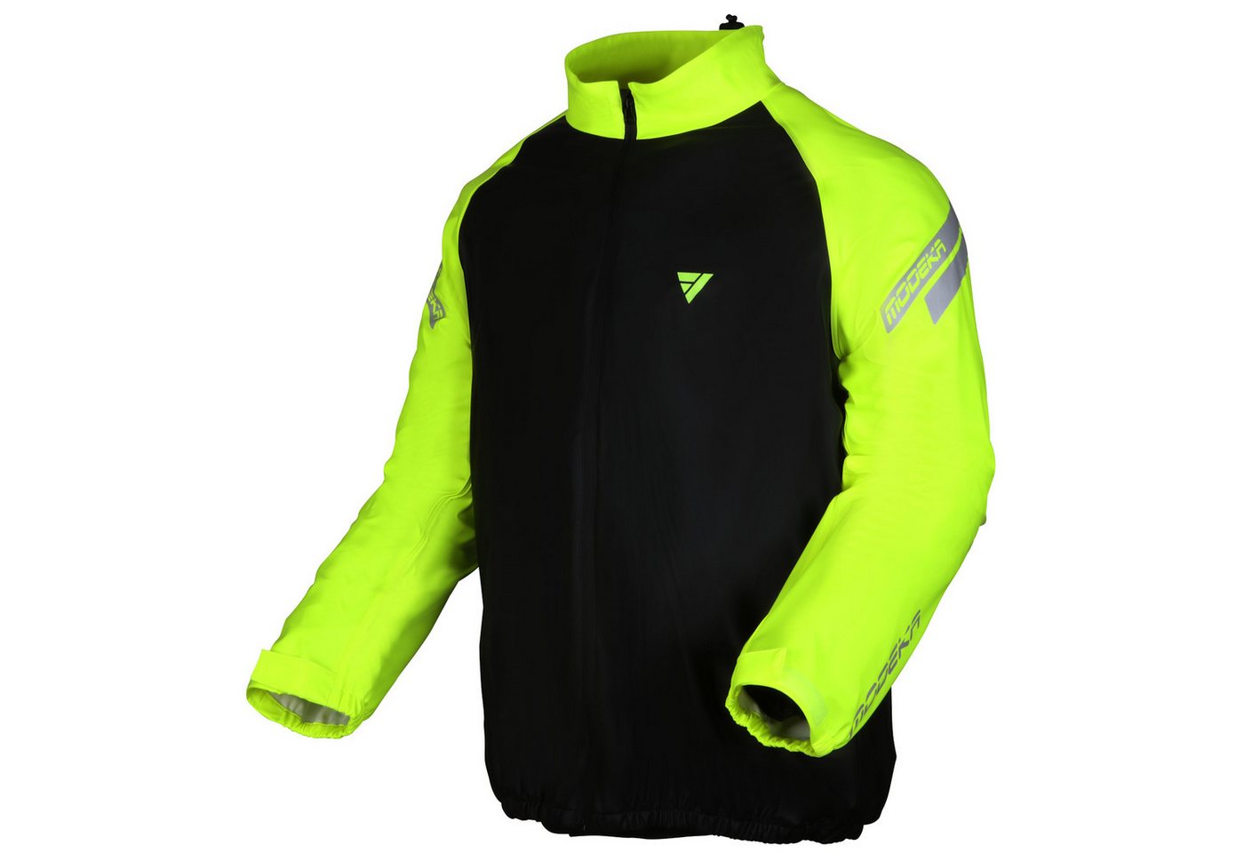 Modeka Regenanzug Modeka Flex Dry Regenjacke schwarz / neongelb, motorrad regenjacke Bild 3