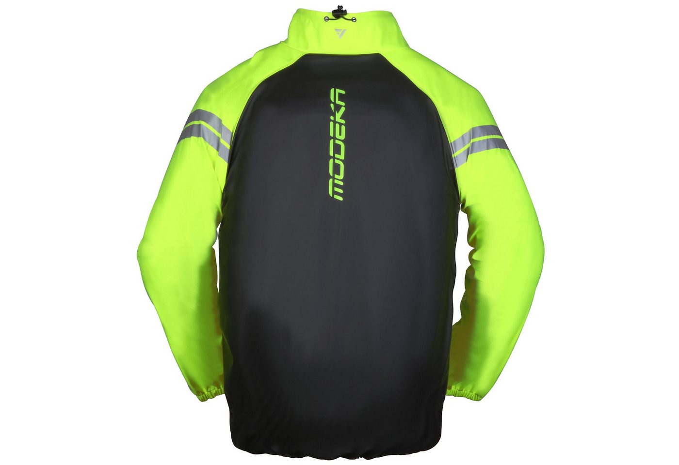 Modeka Regenanzug Modeka Flex Dry Regenjacke schwarz / neongelb, motorrad regenjacke Bild 4
