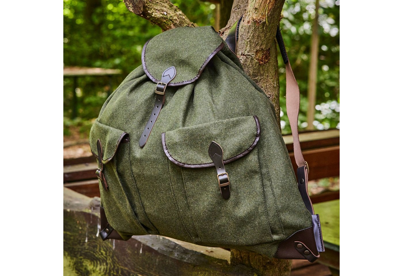 Parforce Freizeitrucksack Rucksack Loden Bild 2