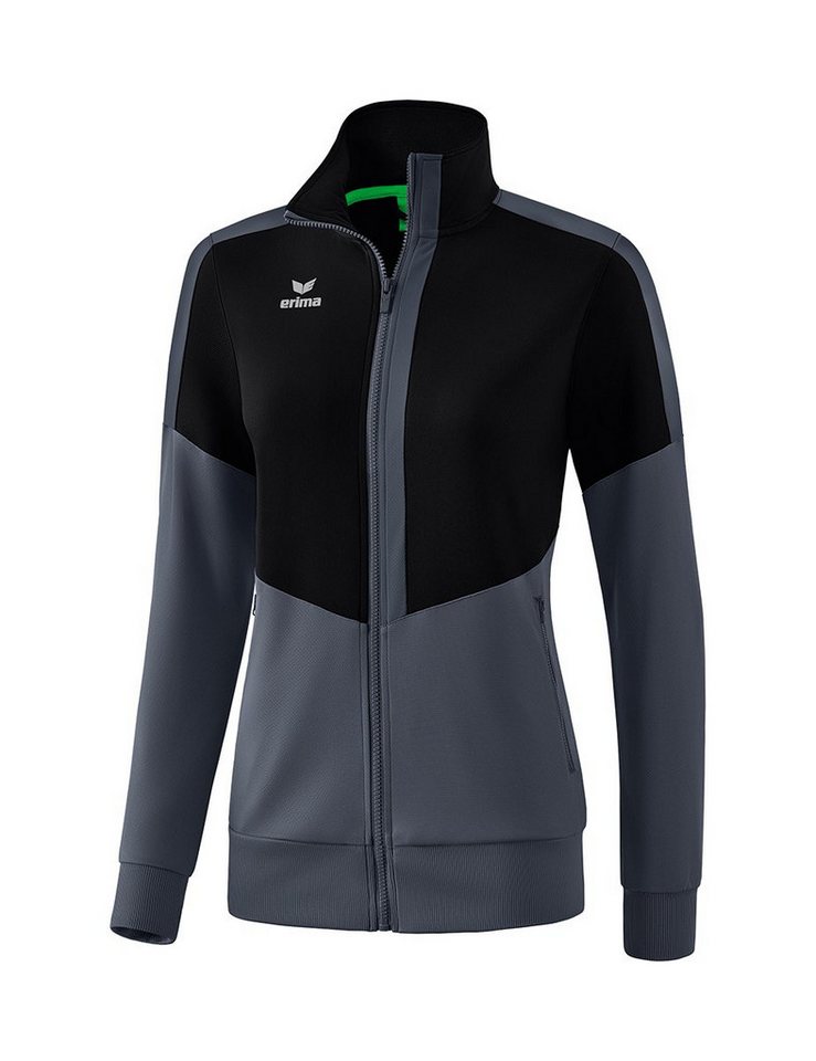 Erima Trainingsjacke Squad Worker schwarz/grau Damen Bild 2