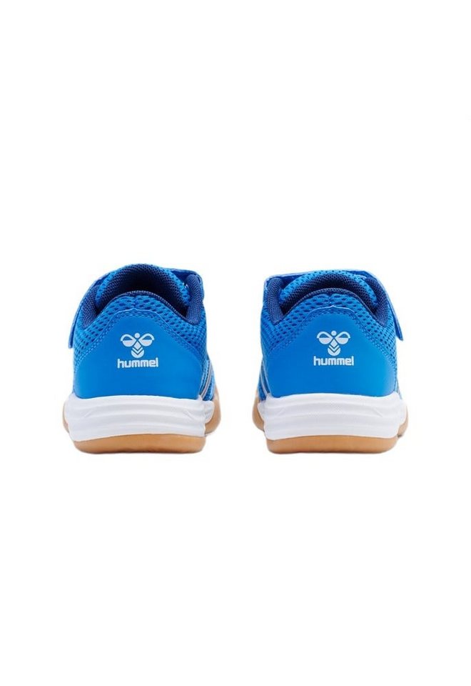 hummel Hallen-Indoorschuhe Multiplay Flex VC (Klettverschluss) blau/weiss Badmintonschuh Bild 3
