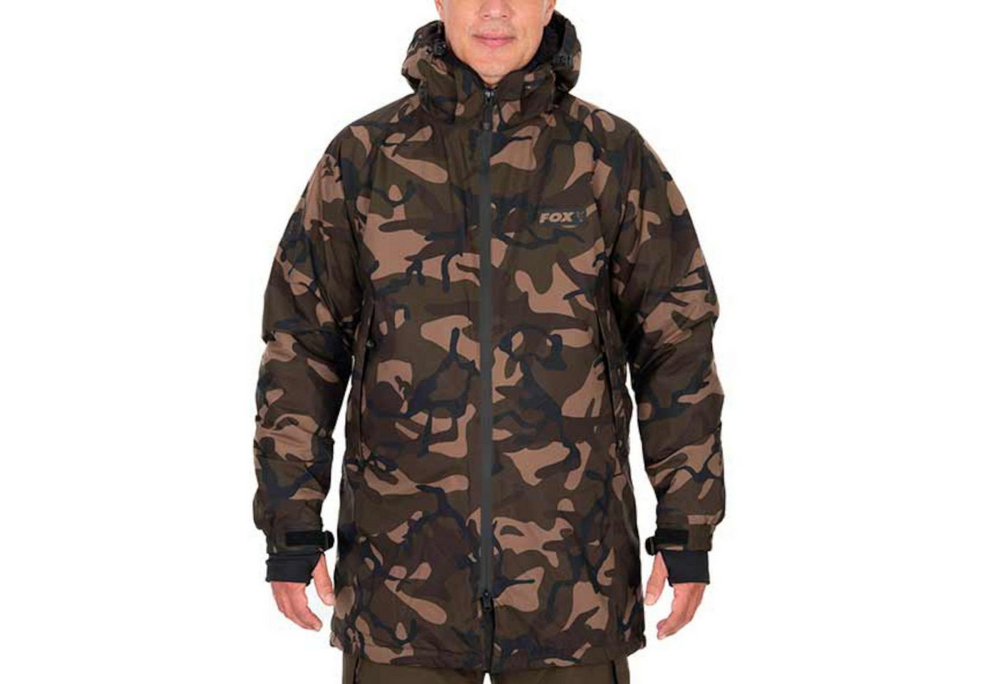 FOX International Outdoorjacke Fox Khaki sherpa-tec jacket - Angeljacke Bild 3