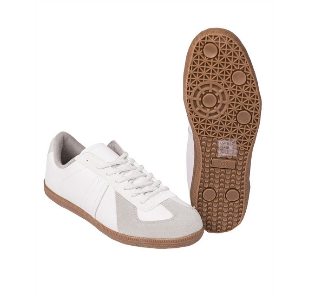 Mil-Tec SPORTSCHUHE HALLE BW STYLE WEISS - 44 Hallenschuh gepolsterer Fersenbereich