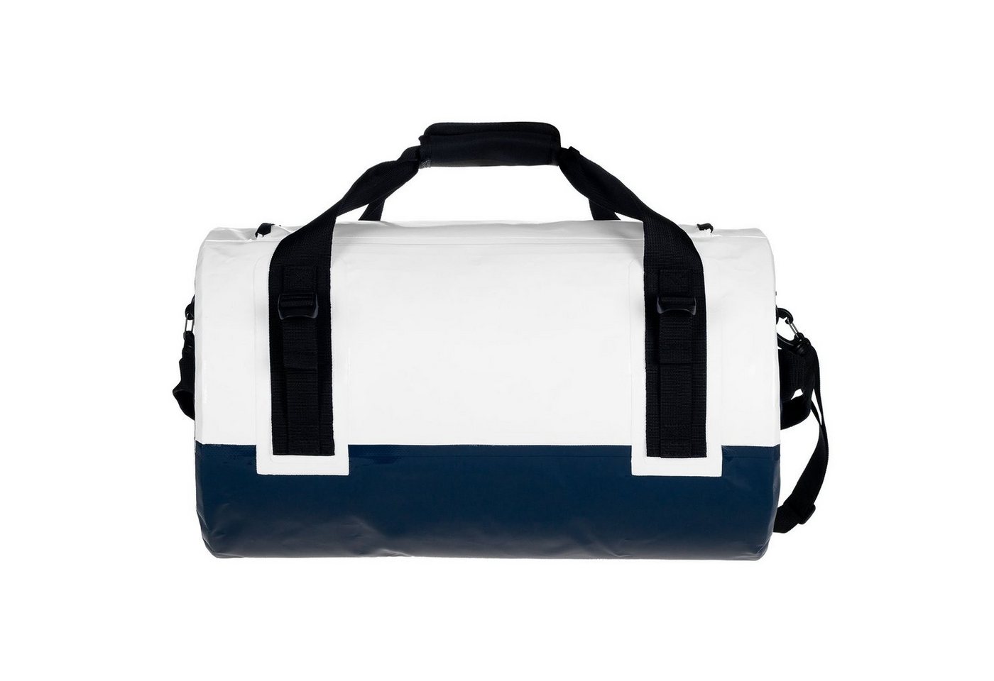 anndora Sporttasche Tarpaulin Packsack Reisetasche wasserdicht (30 Liter, Weiß)