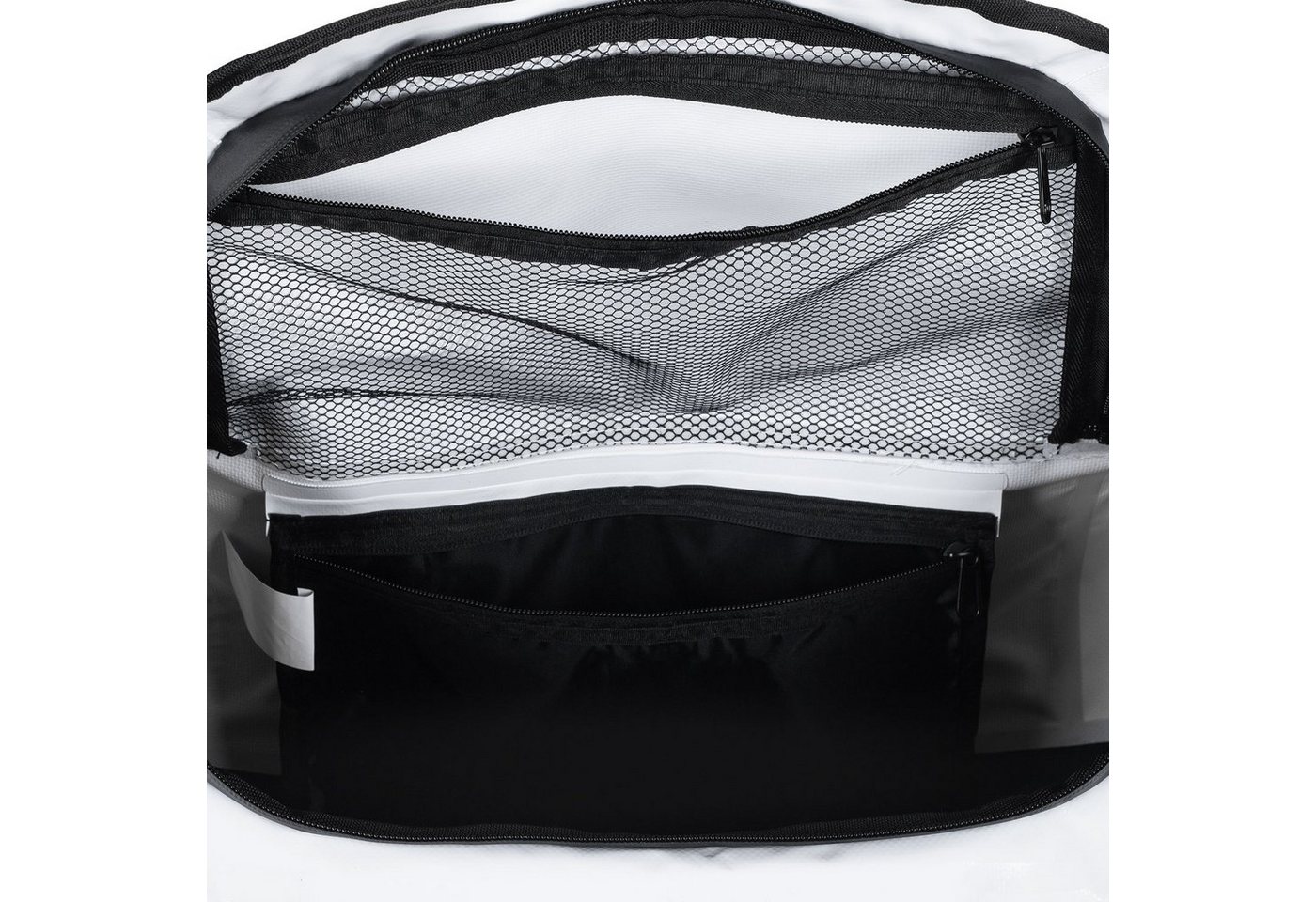 anndora Sporttasche Tarpaulin Packsack Reisetasche wasserdicht (30 Liter, Weiß) Bild 5