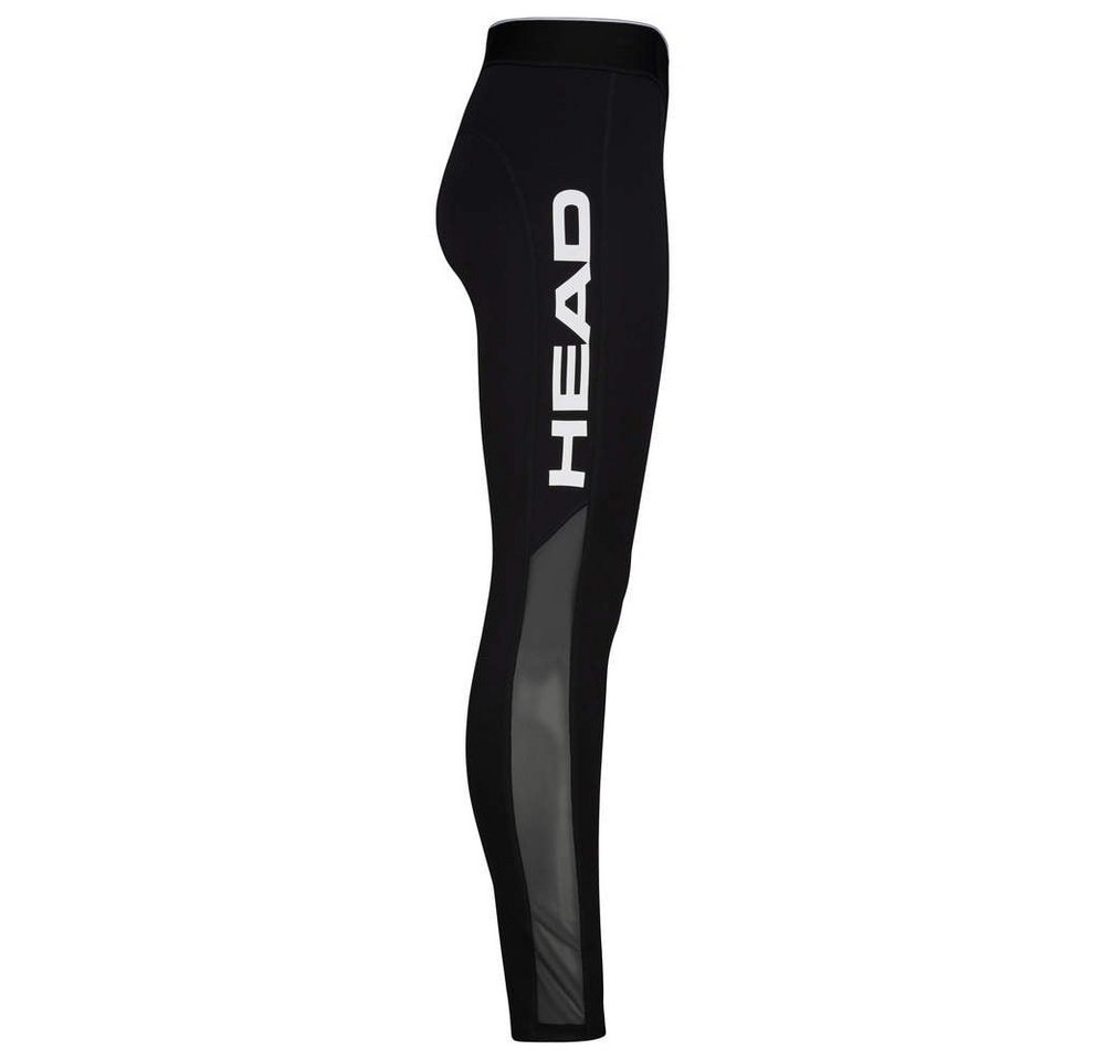 Head Trainingstights Sport-Tight PEP lang schwarz Damen