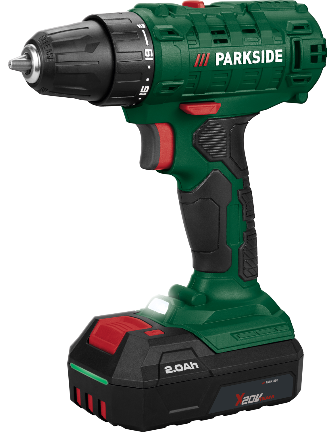 PARKSIDE® 20 V Akku-Bohrschrauber »PBSSA 20-Li B1«, mit Akku und mit Ladegerät Bild 3