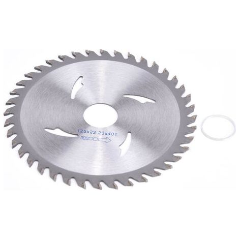 Rhg 40t Kreissägeblatt, Holztrennscheiben, Hartmetall-holzsägeblatt, 125 X 22,23 Mm Scheibe