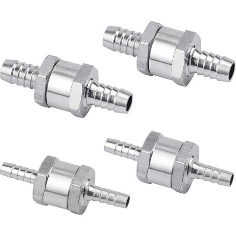 Rhg Satz Mit 4 Diesel-rückschlagventilen 6/8/10/12 Mm, Ventile Aus Aluminiumlegierung Für Benzin Und Diesel