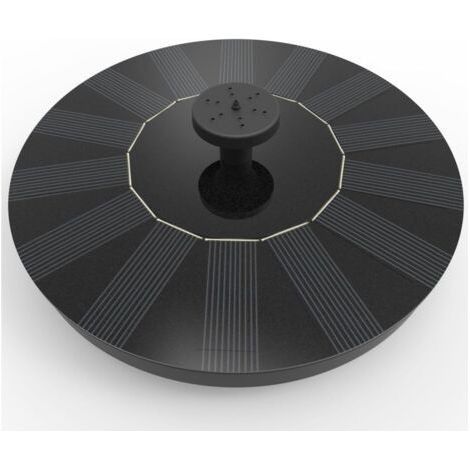 Qorva - 1,4 W Tauch-solarpumpe - 150 L/h Fördermenge - 55 Cm Maximale Förderhöhe - Monokristalline Paneele - Für Teiche Und Aquarien