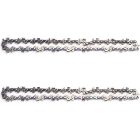Rhg 2-teilige Ersatzkette Für 6-zoll-minikettensäge, 37 Treibglieder, 1/4-zoll-teilung, 15 Cm Effektive Schnittlänge
