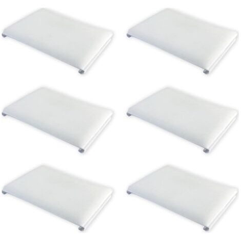 Qorva-6 Farbtrimmer-pads, Ersatzpads Für Kantentrimmer, Ausbesserungspads Für Farbtrimmer, Für Innenanstriche (12 X 9 Cm)